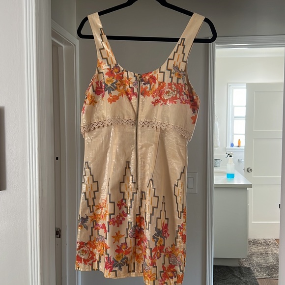 Free People Mini Dress Size 4 - Picture 3 of 3